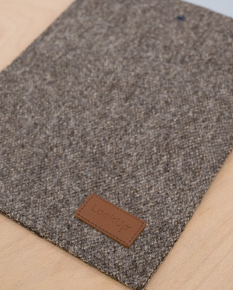 Housse de transport en laine revalorisée Made in France -