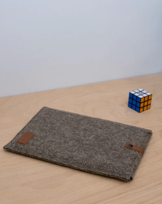 Housse de transport en laine revalorisée Made in France -