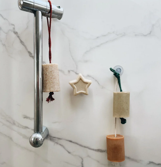 Savon surgras octogonal à suspendre Made in France - 2