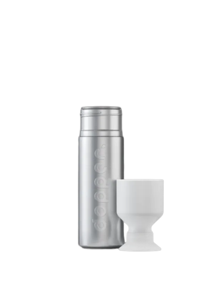 Gourde Steel en acier inoxydable avec gobelet intégré - 6