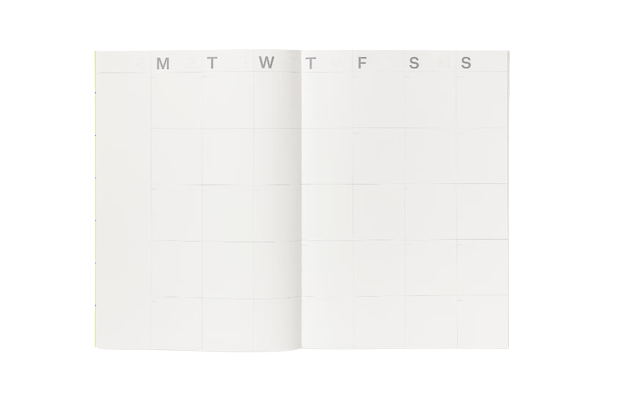 Planificateur non daté Made in Europe format A4 - 6