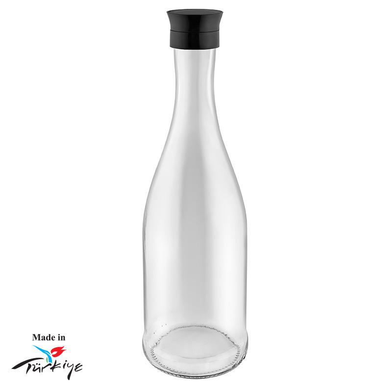 Carafe à eau 1L en verre recyclé -