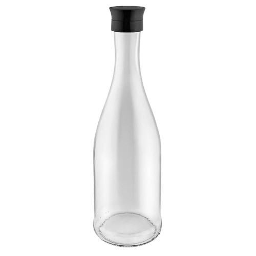 Carafe à eau 1L en verre recyclé