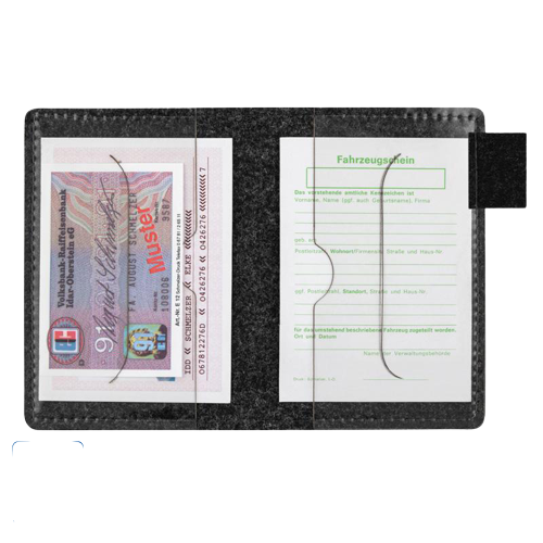 Porte documents en feutrine recyclée