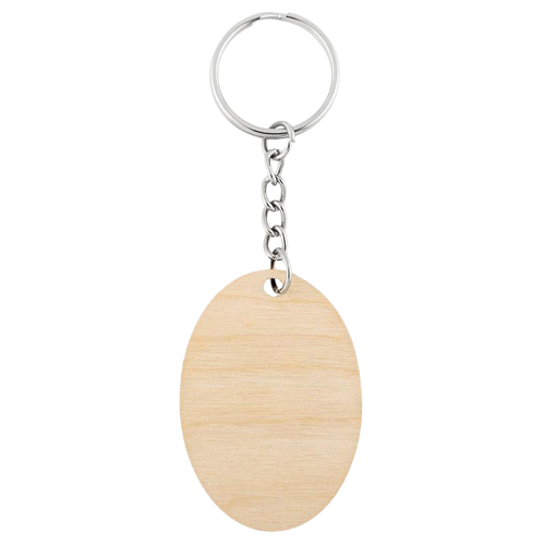 Porte clés artisanal en bois de hêtre certifié