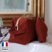Trousse de toilette en lin lavé Made in France -