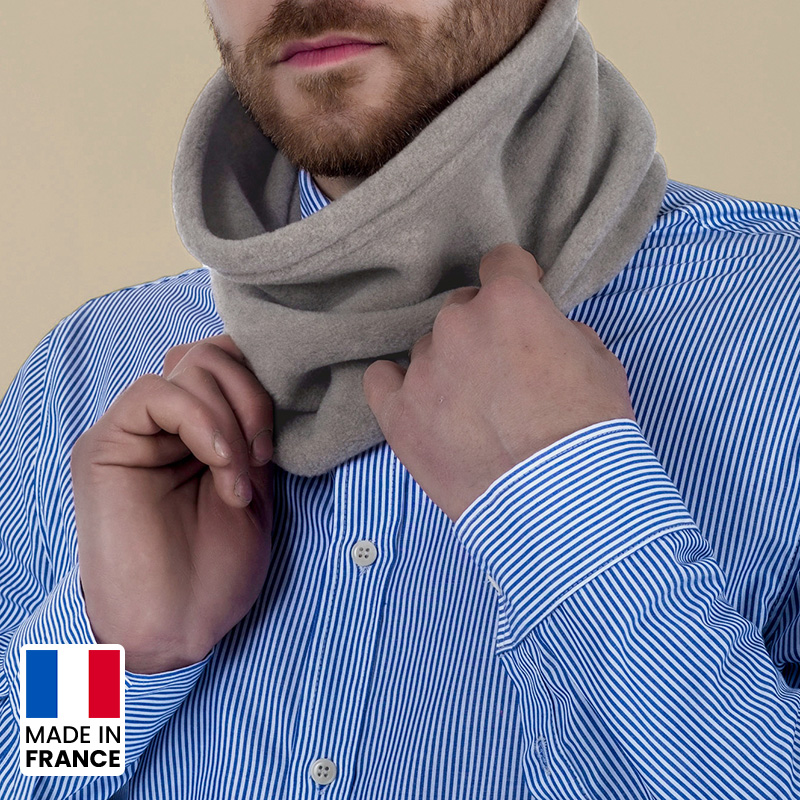Tour de cou 3 en 1 en polyester Made in France -