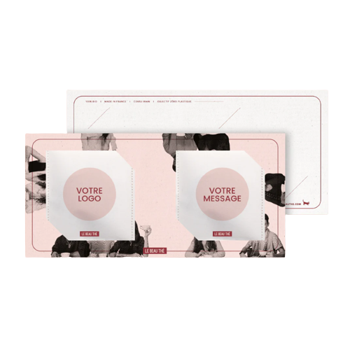 Double sachet de thé à infuser Made in France