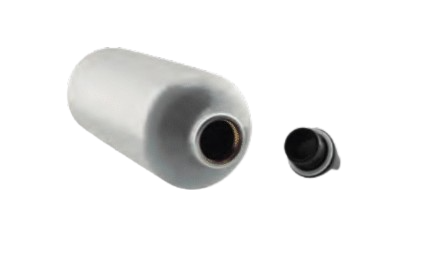 Gourde vintage en aluminium français recyclé -