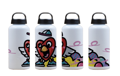 Gourde en aluminium recyclé Made in Europe - 5