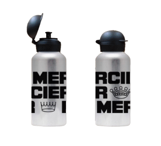 Gourde en aluminium recyclé Made in Europe - 6