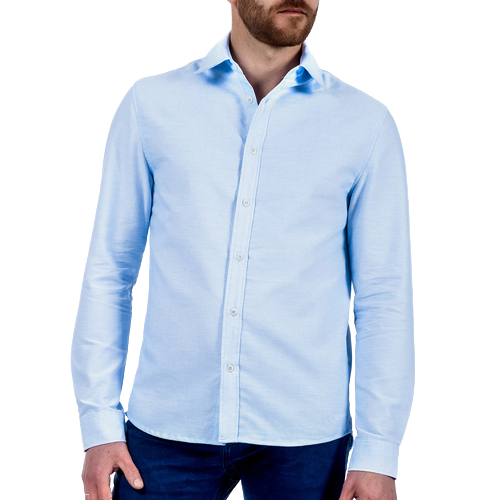 Chemise Oxford unisexe Made in Europe - 2