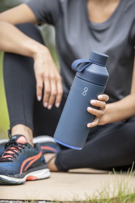 Gourde Ocean Bottle en acier inoxydable recyclé - 1L - 4