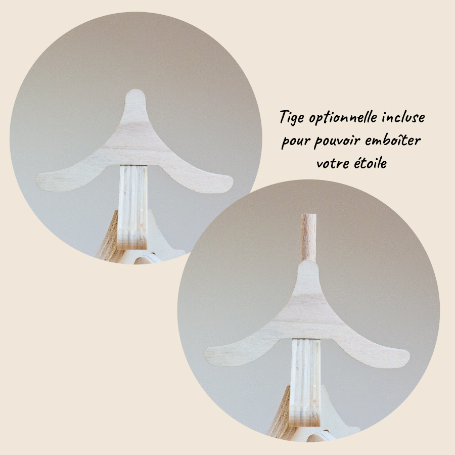 Sapin en bois réutilisable Made in France -