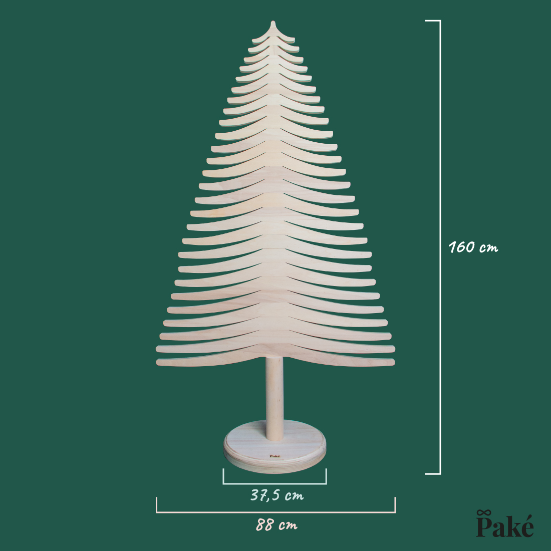Sapin en bois réutilisable Made in France -