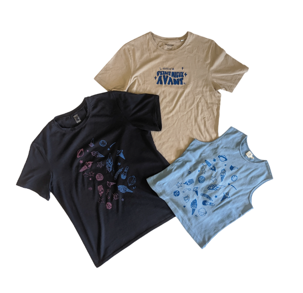 T-shirt upcyclé Made in France