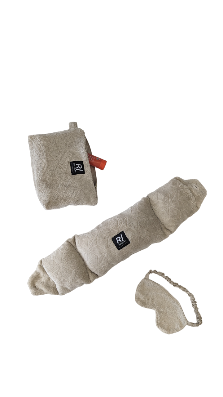 Kit de voyage upcyclé Made in France