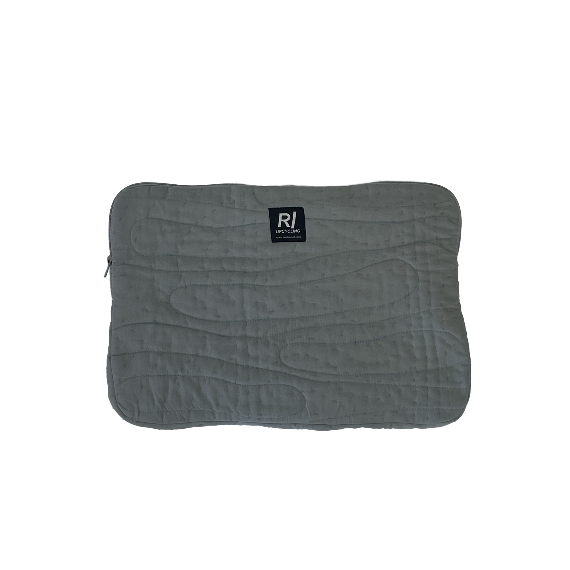 Housse d'ordinateur en couette upcyclée Made in France