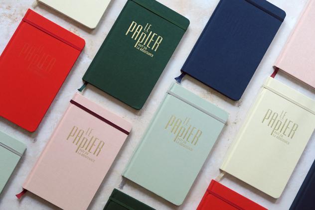 Carnet Toile du Marais Made in France - A5 -