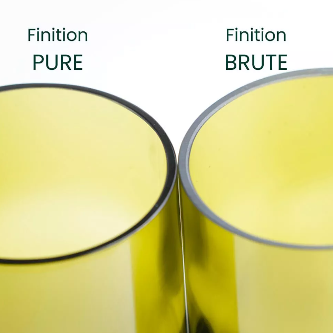 Lot de 4 verres à cocktail upcyclé Made in France - Culo - 11