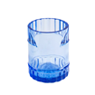 Lot de 4 verres upcyclés Made in France - Blue Gin -