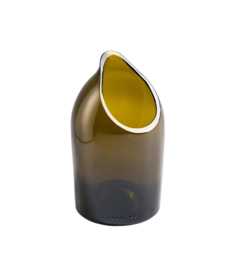 Saucière en verre upcyclé Made in France - Madame Dodue