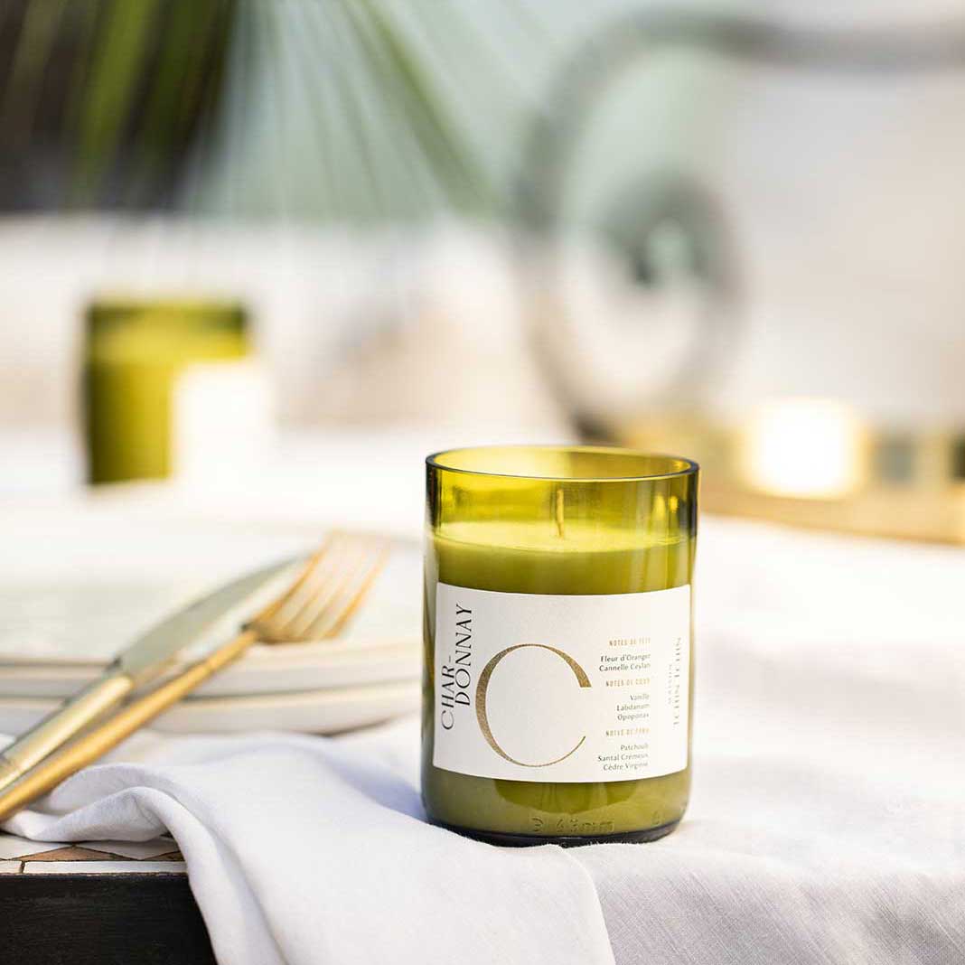 Bougie parfumée Chardonnay Made in France -