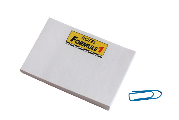 Bloc de feuillets repositionnables Made in France -