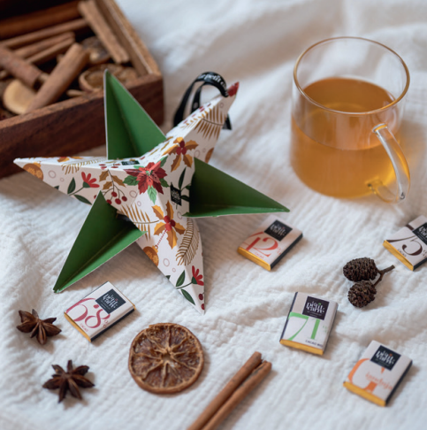 Etoile de Noël en chocolat Made in France -