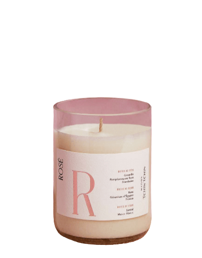 Bougie parfumée Rosé Made in France