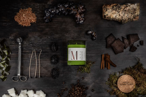 Bougie parfumée Merlot Made in France -