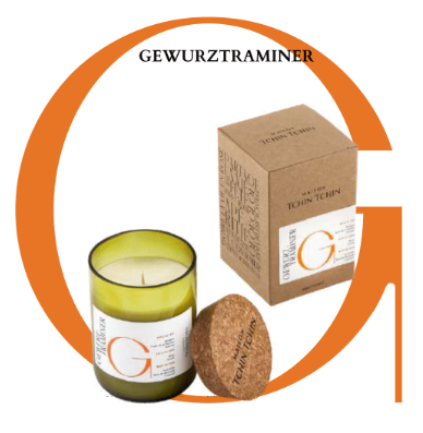 Bougie parfumée Gewurztraminer Made in France -