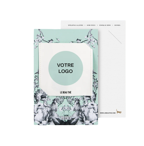 Carte à infuser personnalisable Made in France