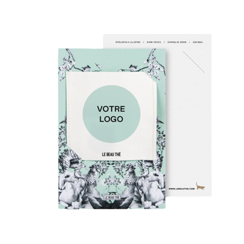 Carte à infuser personnalisable Made in France
