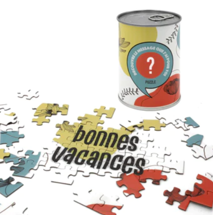 Puzzle pour faire passer un message Made in France - 5