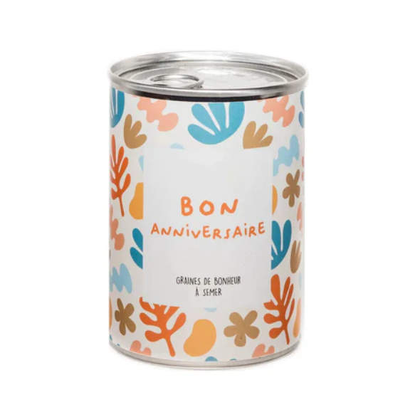 Kit de graines à semer personnalisable Made in France -