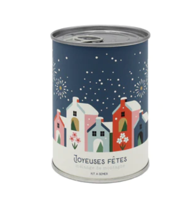 Kit de graines à semer personnalisable Made in France -