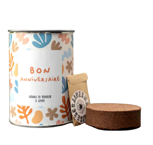 Kit de graines à semer personnalisable Made in France