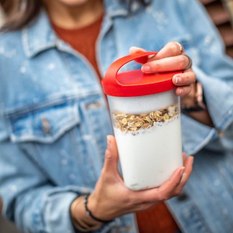 Pot à snack avec couvercle Made in Europe - Buddy 0.7 -