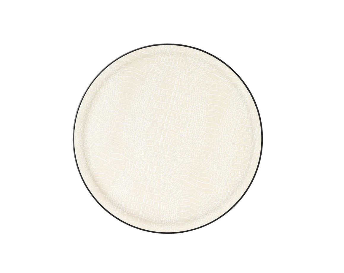 Plateau rond en bois Made in France - Ø 37 cm -