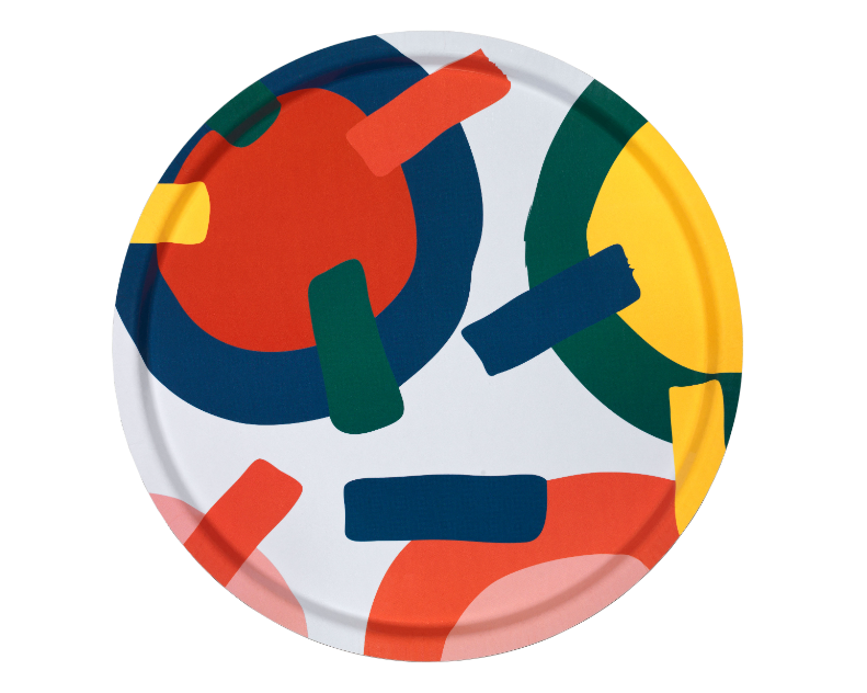 Plateau rond en bois Made in France - Ø 37 cm