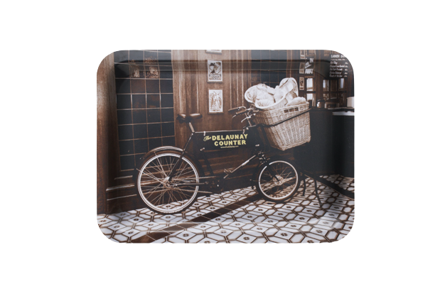 Plateau rectangulaire en bois Made in France - 28 x 20 cm