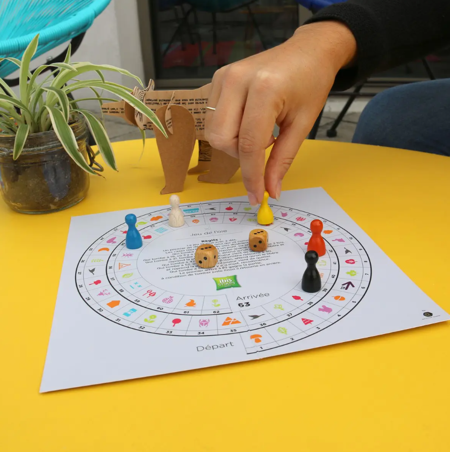 Jeu de l'oie personnalisable Made in France -