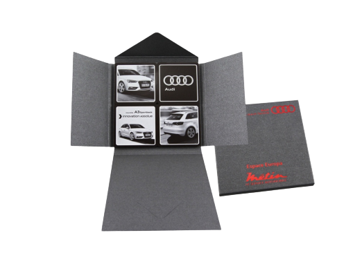 Pochette de 4 chocolats personnalisable fabriquée en France - 2