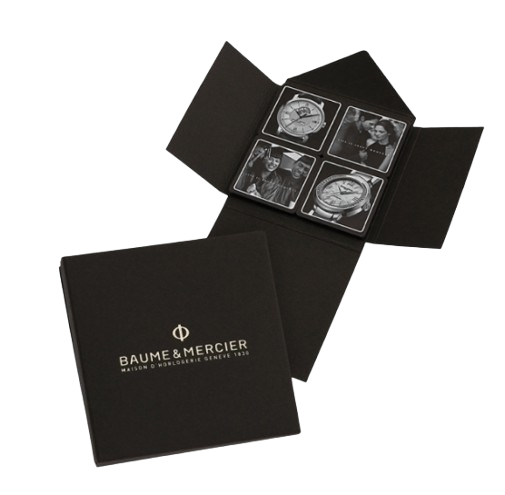 Pochette de 4 chocolats personnalisable fabriquée en France - 3