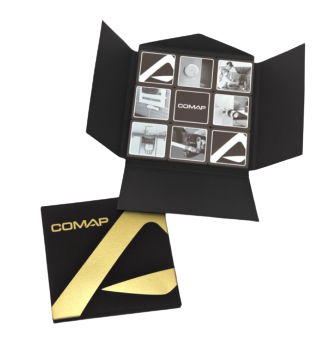 Pochette de 9 chocolats personnalisable fabriquée en France -