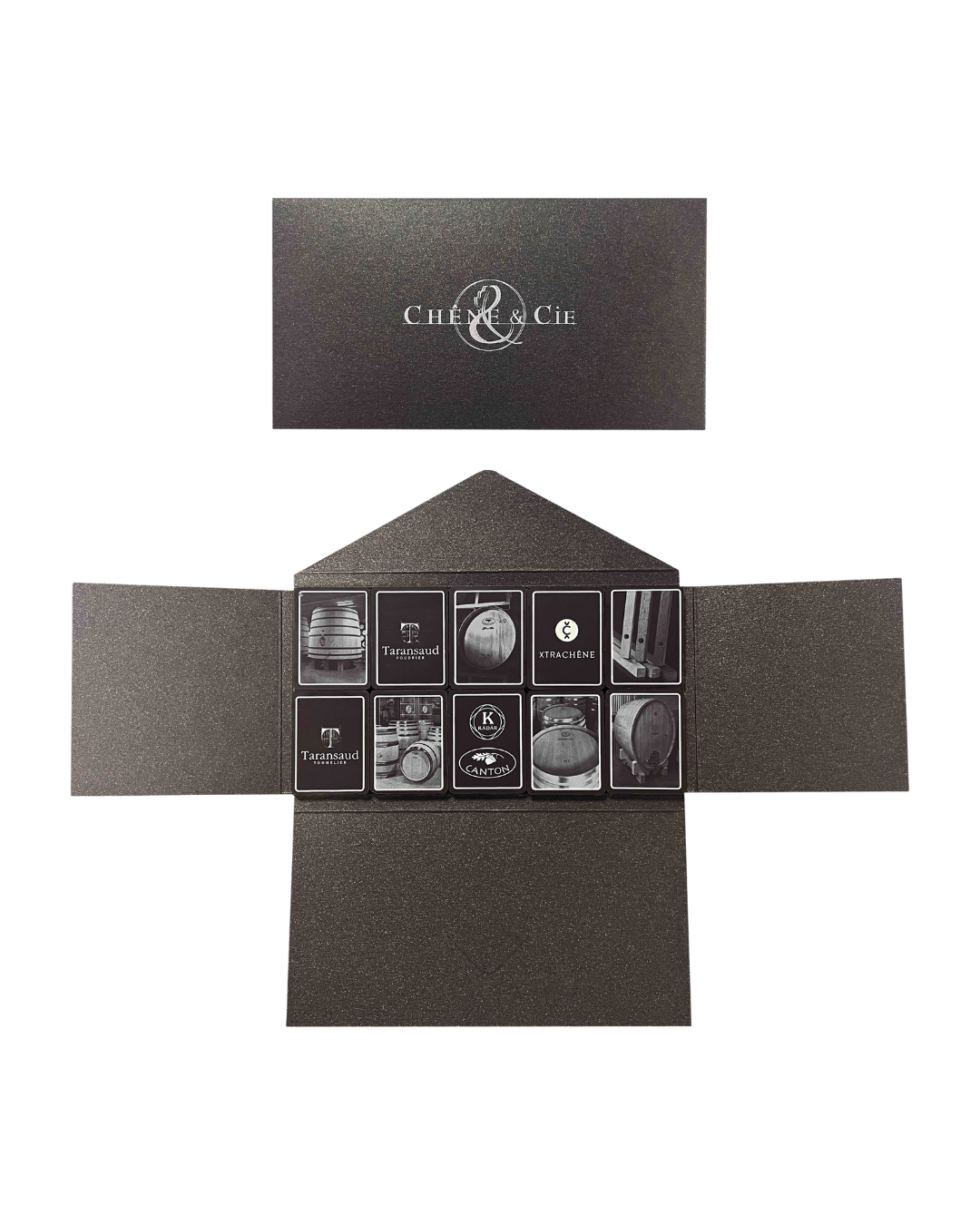 Pochette de 10 chocolats personnalisable fabriquée en France