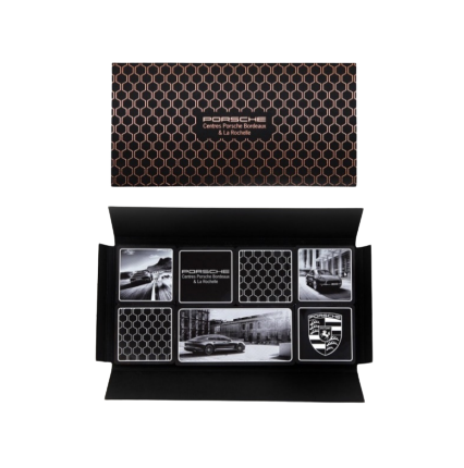 Etui fourreau de 8 chocolats personnalisable