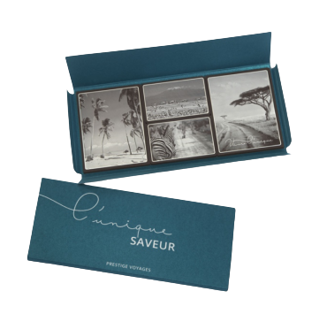 Etui fourreau de 12 chocolats personnalisable -