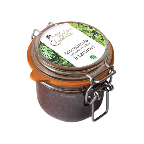 Noix de macadamia noir à tartiner bio